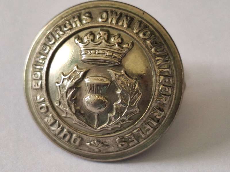 Duke of Edinburghs own volunteer rifles button