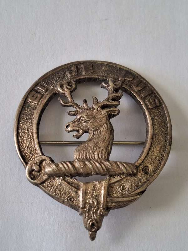 Vintage scottish clan badge