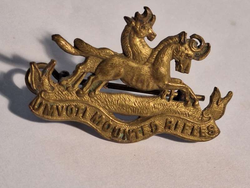 Umvoti Mounted rifles badge