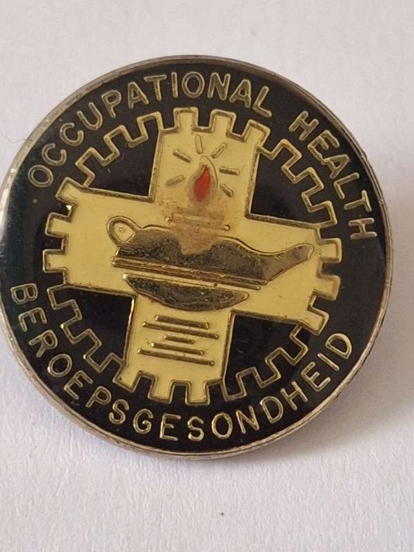Vintage Occupational health badge