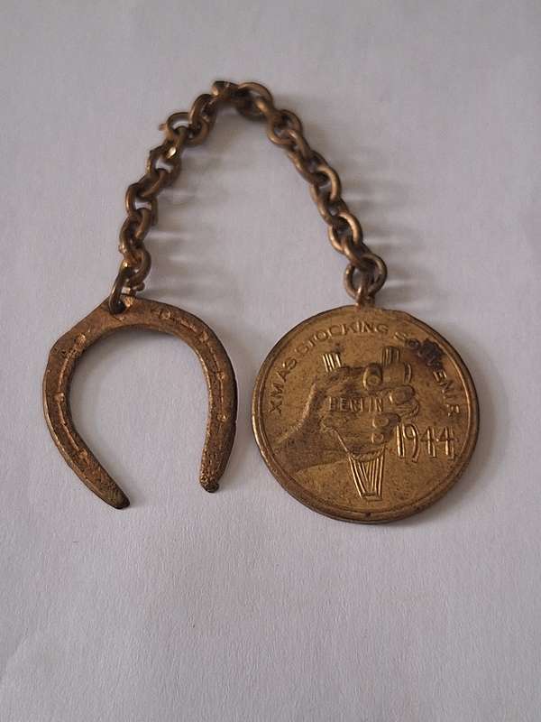 WW2 1944 Good Luck from friends in Egypt souvinier