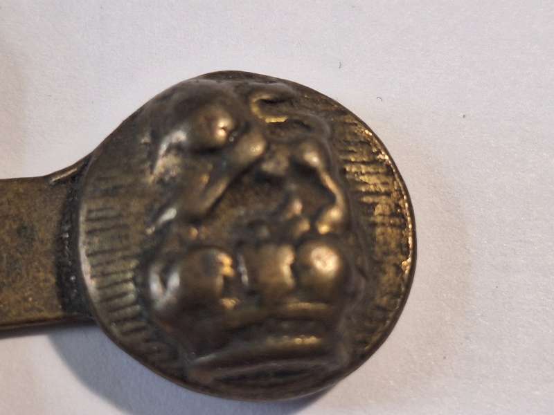 British Military 1940s Belt Buckle 5 x 4cm