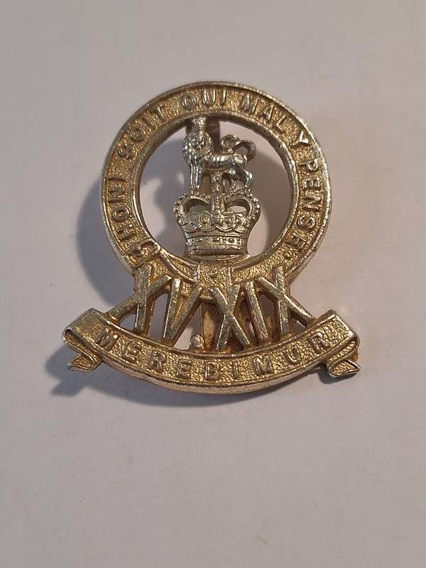 15th/19th The Kings Royal Hussars Badge 4.75 x 3.25cm