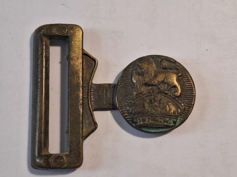1940's Military belt buckle 6.5 x 5.5cm