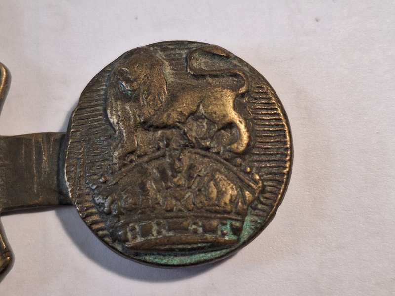 1940's Military belt buckle 6.5 x 5.5cm