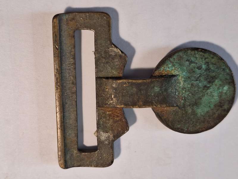 1940's Military belt buckle 6.5 x 5.5cm