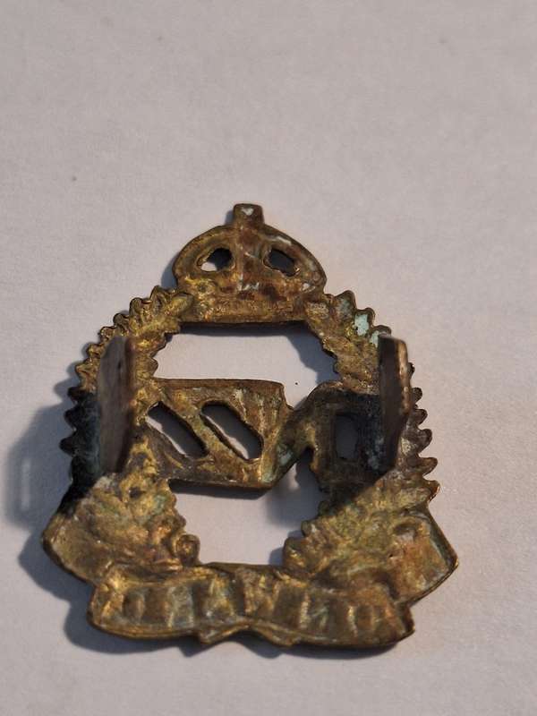 WW1 New Zealand Expeditionary badge 2.75 x 2.5cm