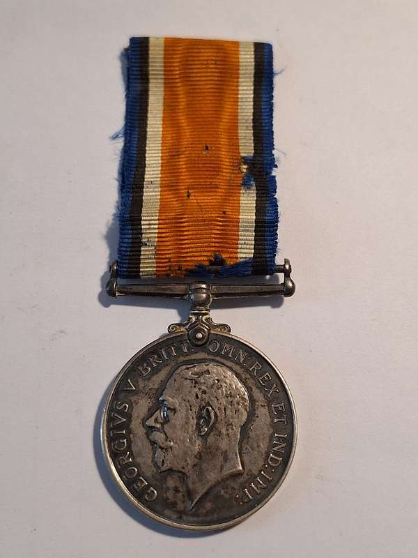 WW1 1914 - 1918 British war medal WJ Ford 186182