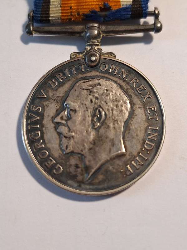 WW1 1914 - 1918 British war medal WJ Ford 186182