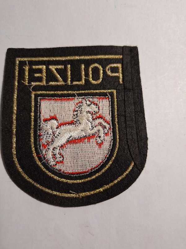 Niedersachsen German Polizei Patch Lower Saxony