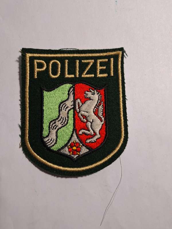 North Rhine-Westphalia German Polizei patch
