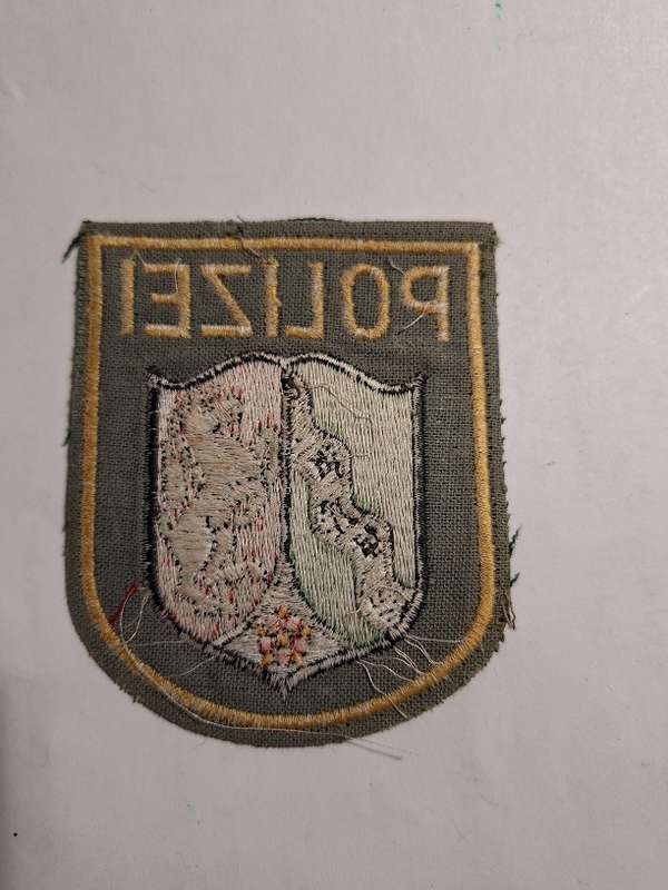 North Rhine-Westphalia German Polizei patch