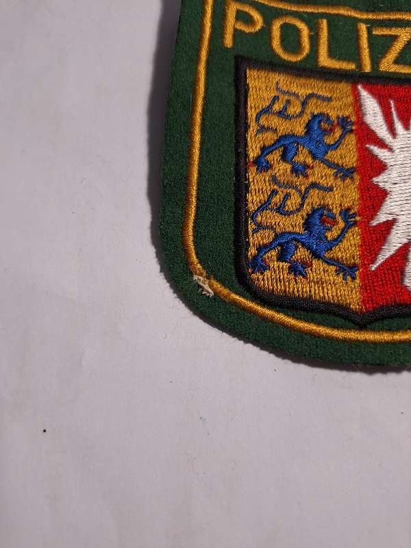 Schleswig-Ho,stein German Polizei Patch