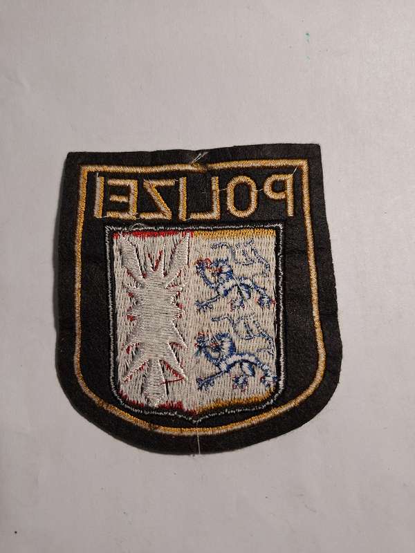 Schleswig-Ho,stein German Polizei Patch
