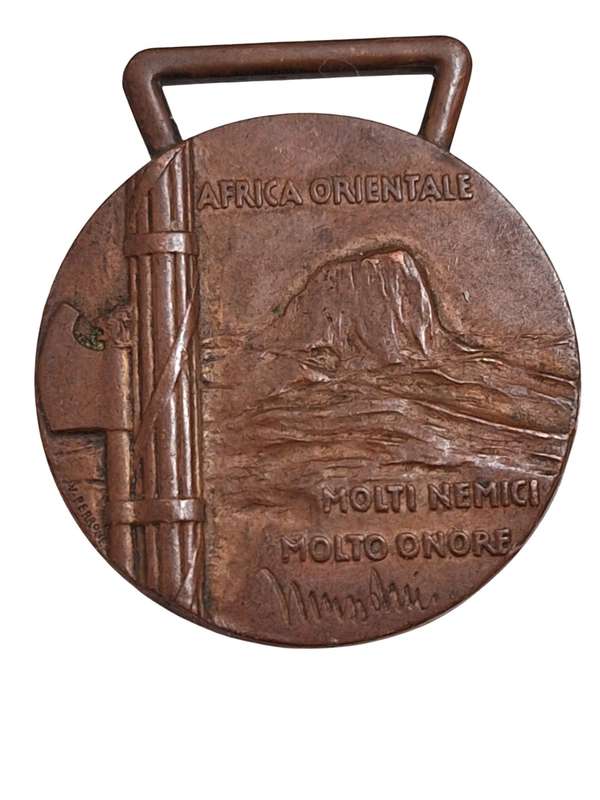 WW2 Italian 1936 Ethiopian Campaign medal, abolished 2010