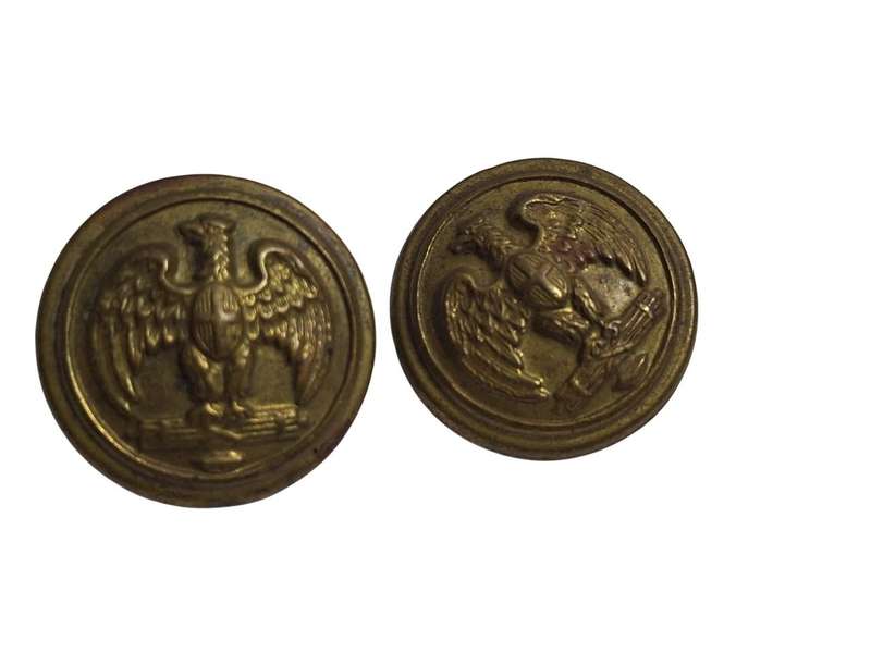 Italian Colonial Militia uniform buttons