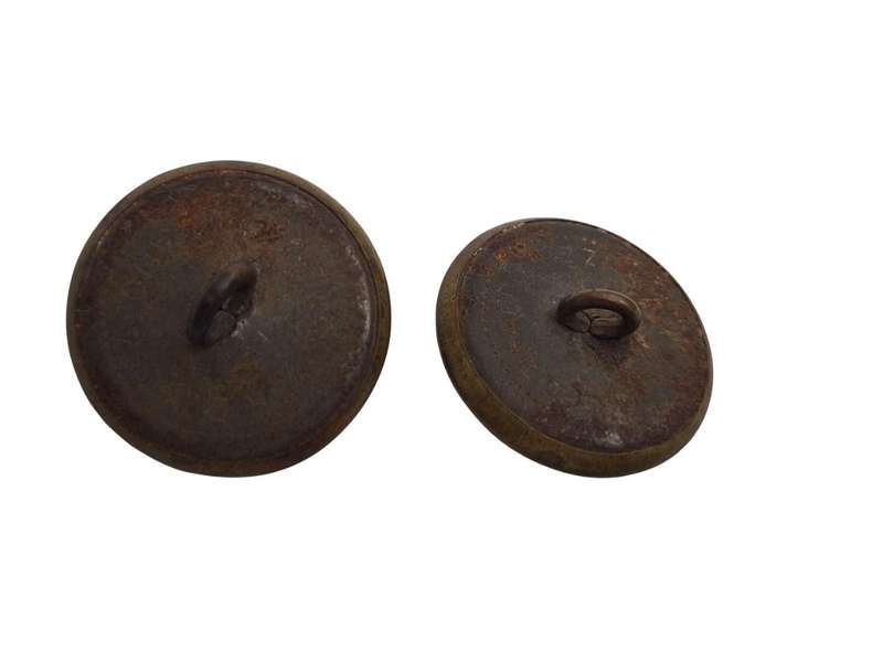 Italian Colonial Militia uniform buttons