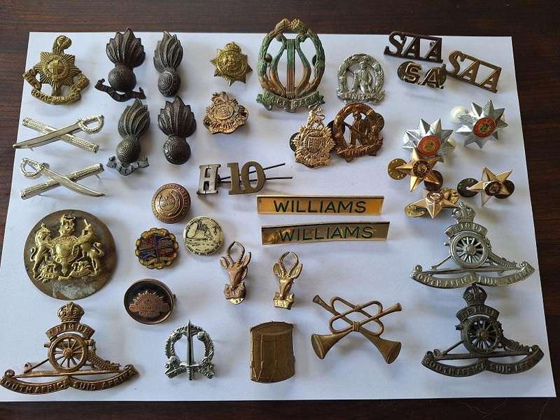 Large selection of Military badges