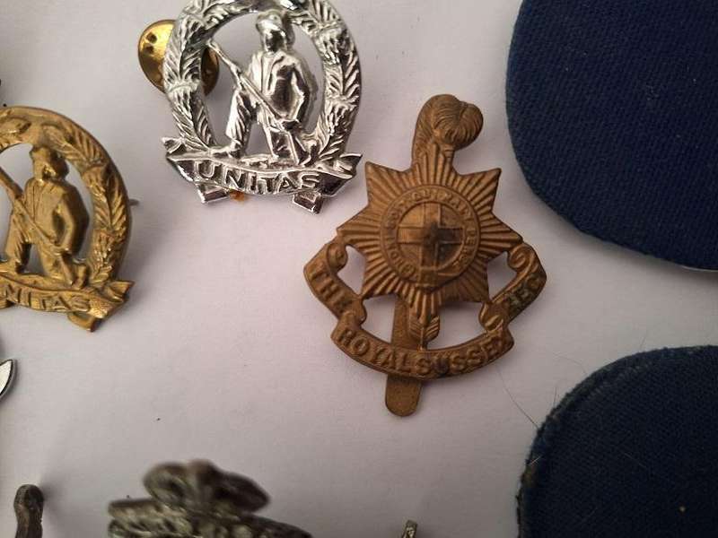 Various military items