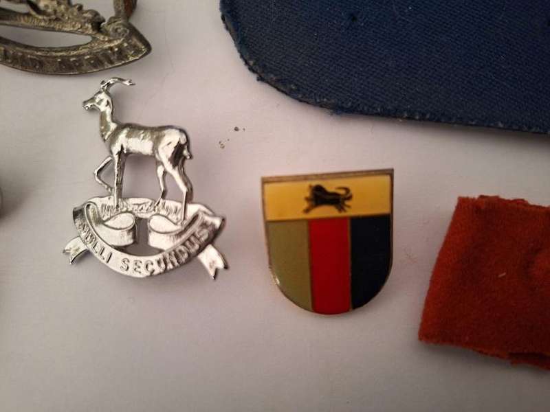 Various military items