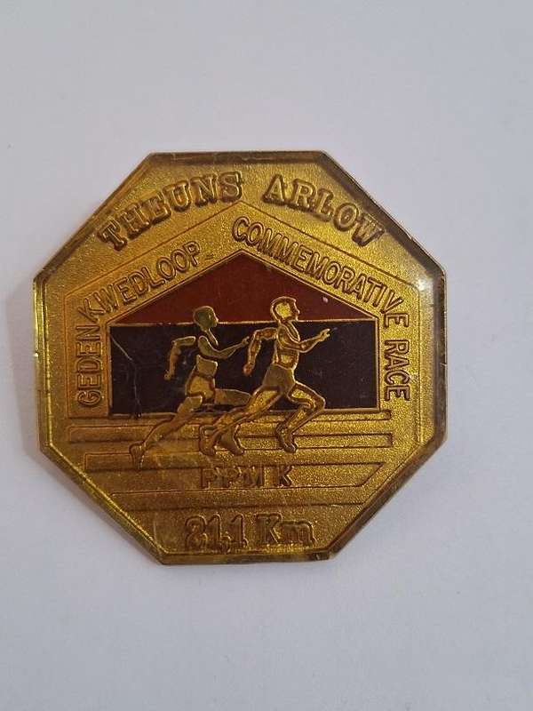 PPMK Theuns Arlow Commemorative race medal/badge