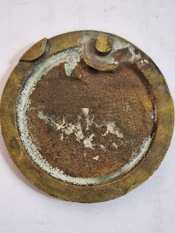 Antique Ratner safes brass sign/plaque