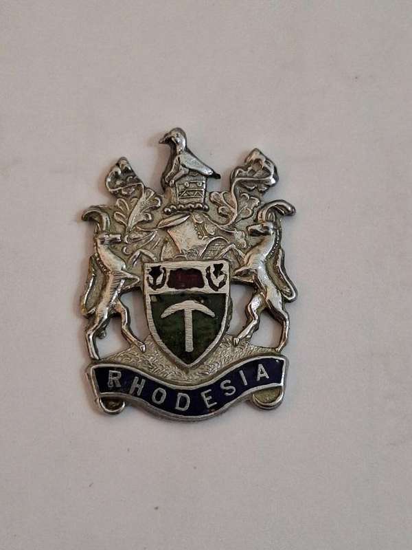 Vintage Rhodesian badge