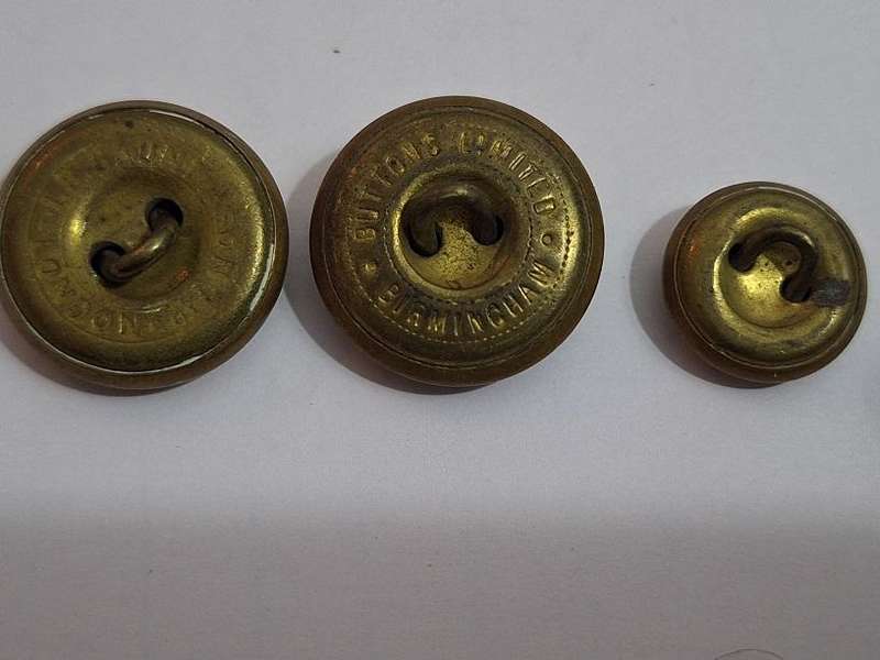 British General service buttons