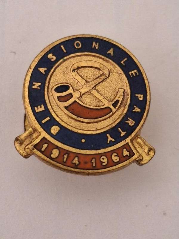National Party 1914 - 1964 50 year lapel pin