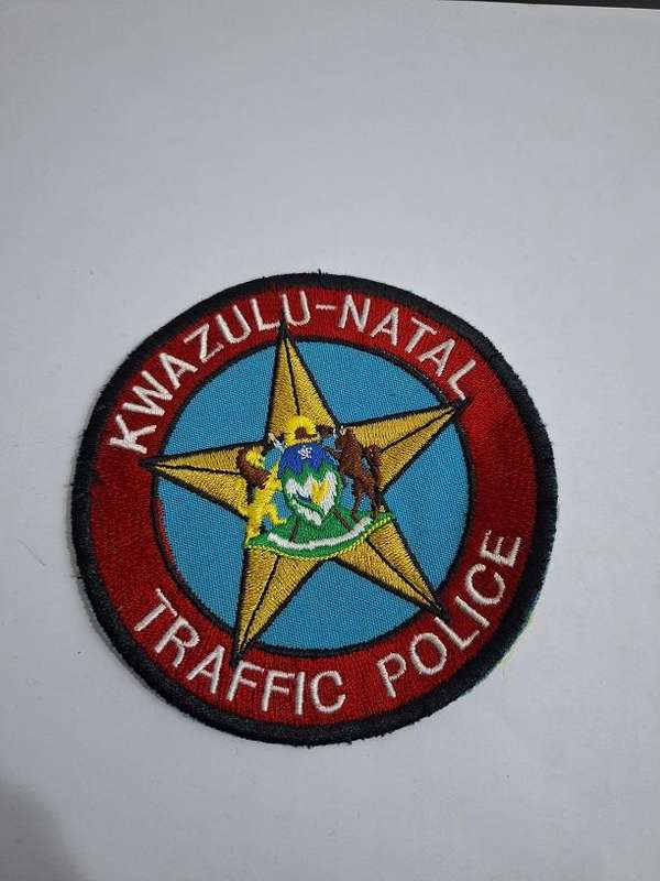 KZN Traffic Police cloth patch