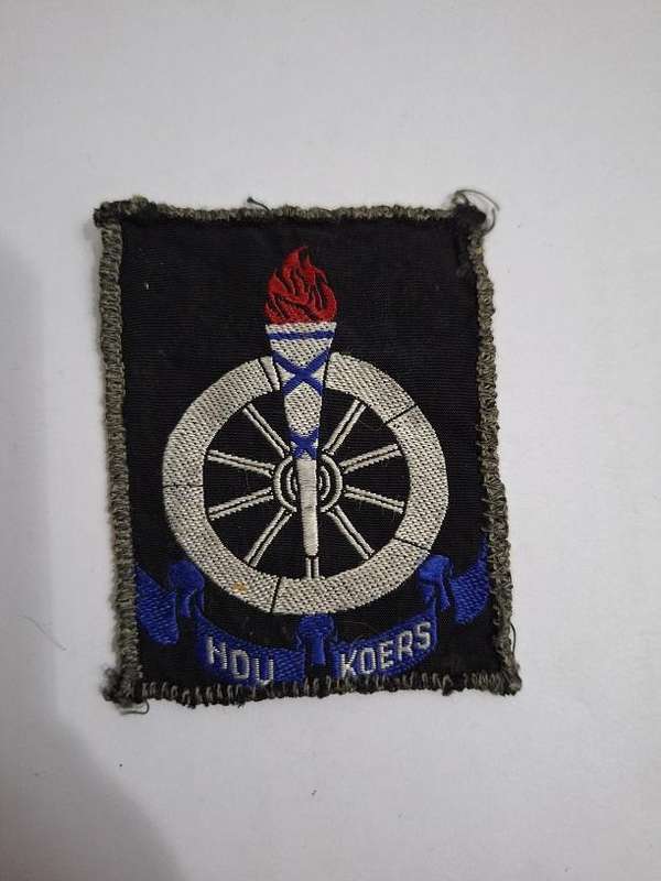 Hou Koers cloth badge