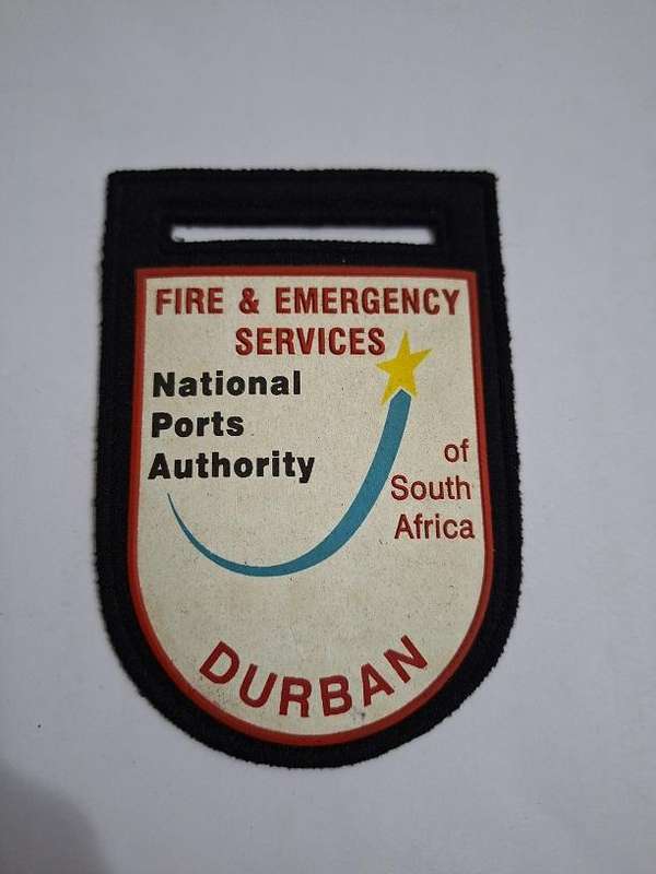 Durban National Ports Authority badge