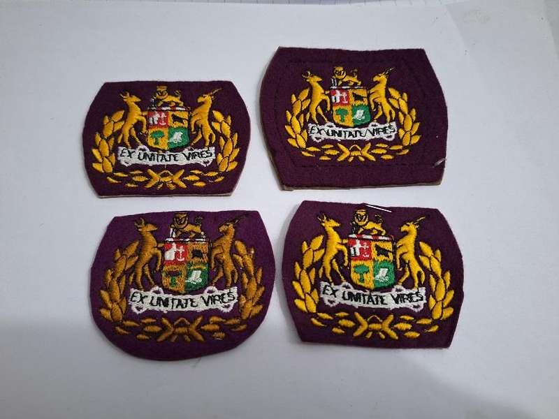 SADF Sergeant Major of Medical services Rank badges