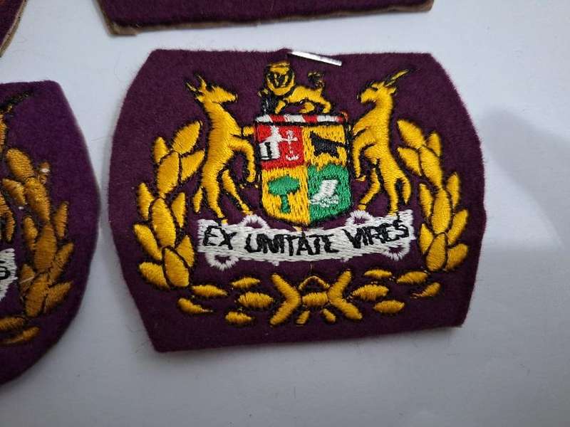 SADF Sergeant Major of Medical services Rank badges