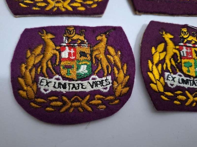 SADF Sergeant Major of Medical services Rank badges