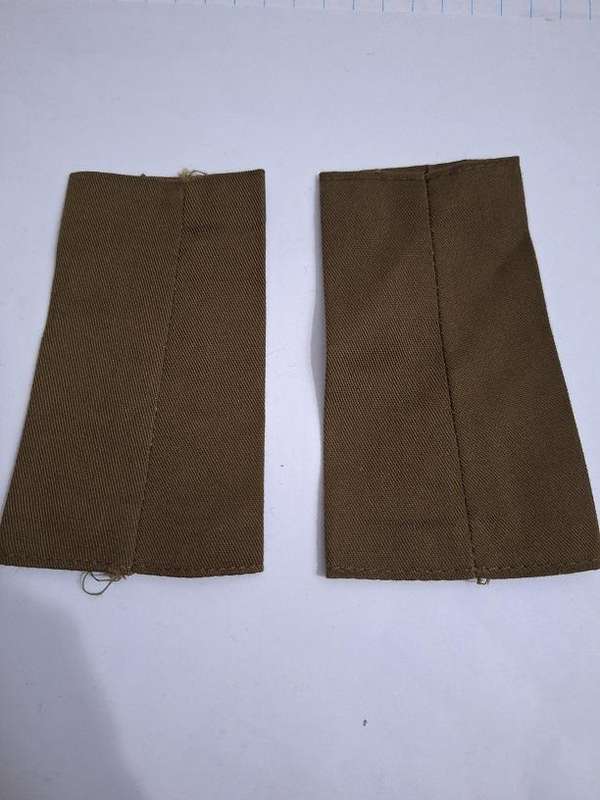SADF second lieutenant slip on epaulettes