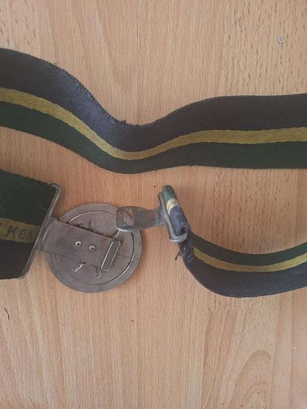 SA Infantry stable belt