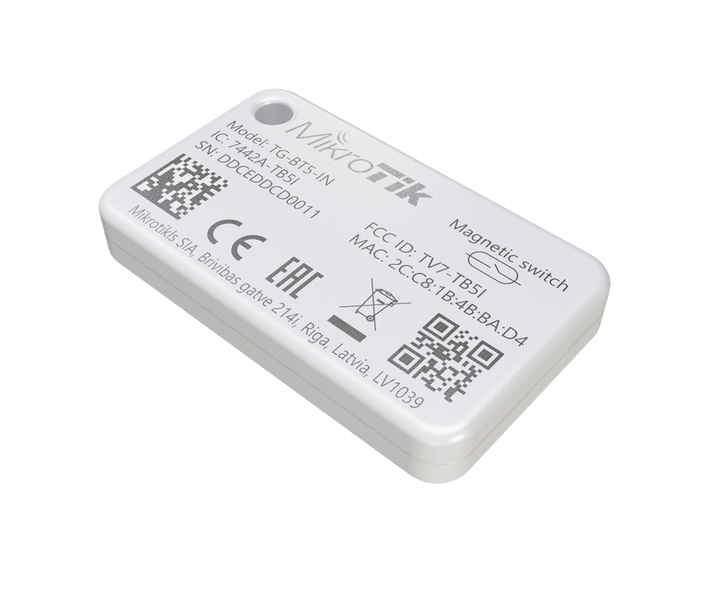 MikroTik Indoor Bluetooth Tag | TG-BT5-IN