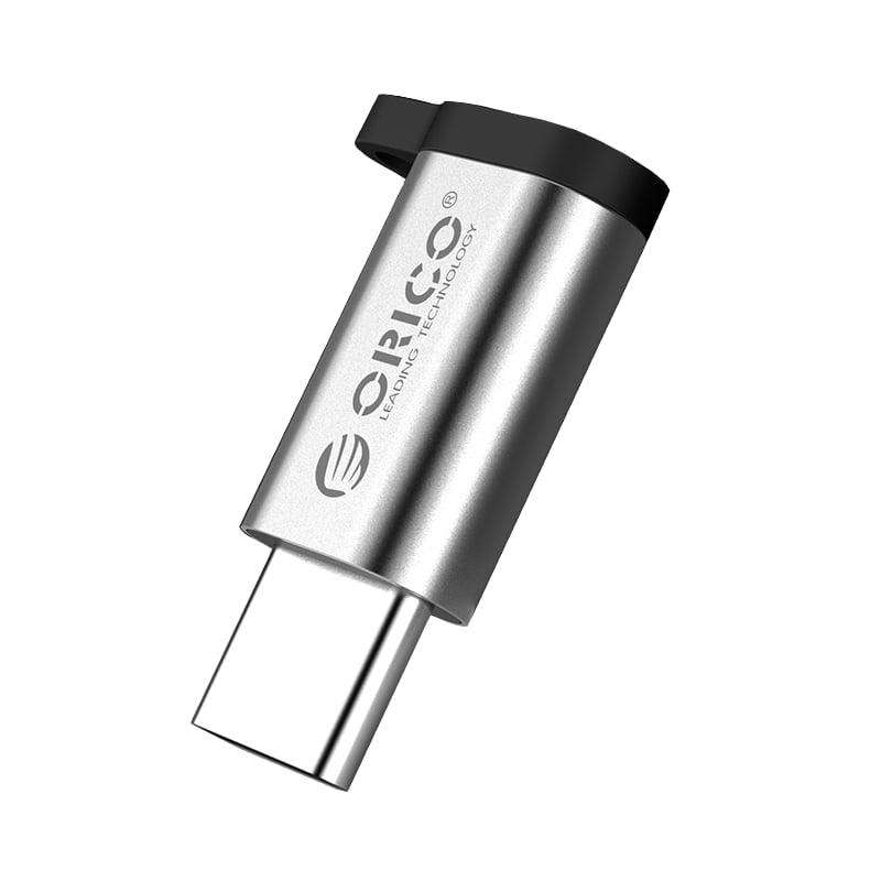 ORICO USB-C to Micro USB OTG Adapter  Silver|CBT-MT01-SV-BP