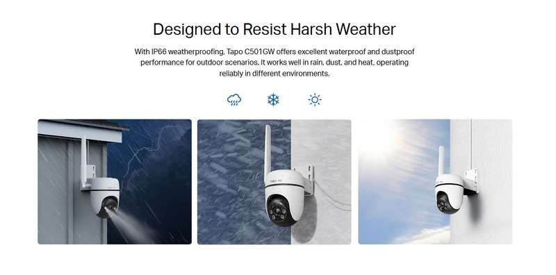 TP-Link Tapo C501GW | Outdoor Pan/Tilt 4G LTE Camera