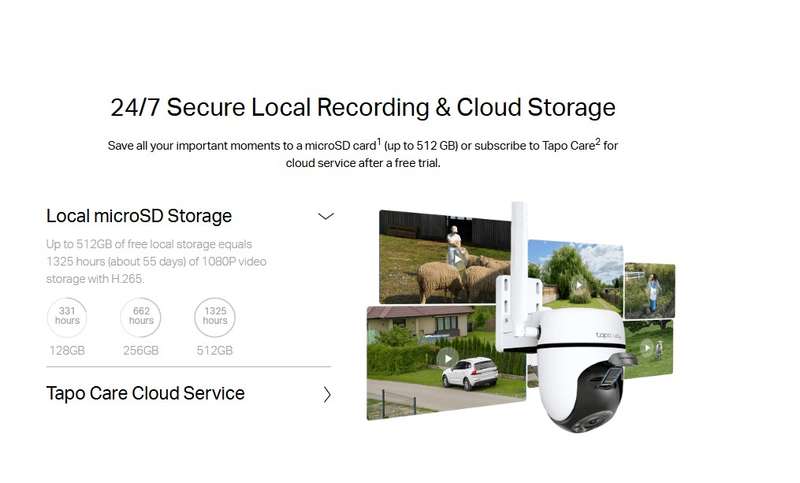 TP-Link Tapo C501GW | Outdoor Pan/Tilt 4G LTE Camera