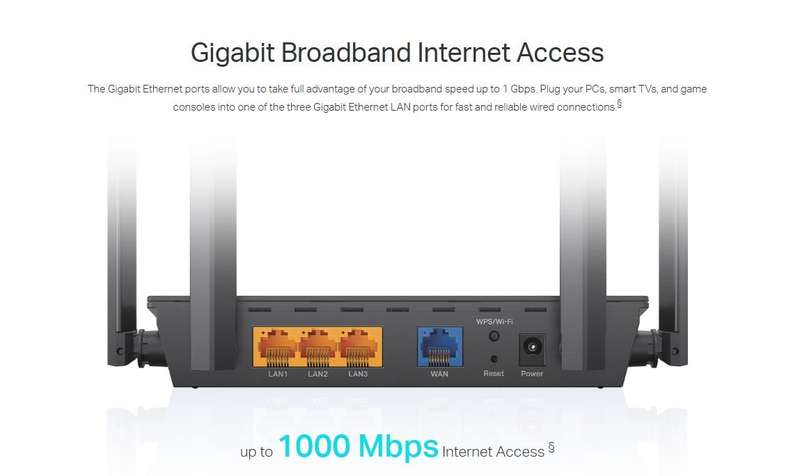 TP-Link AX3000 Dual Band WiFi 6 Router | TP-EX521