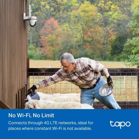 TP-Link Tapo C501GW | Outdoor Pan/Tilt 4G LTE Camera