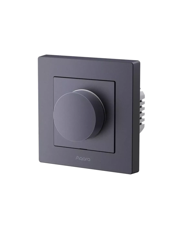 Aqara Dimmer Switch H2 EU 2 in 1 With Neutral & No Neutral (Gray) | AQ-CTRL-DIM-SW-WALL-G