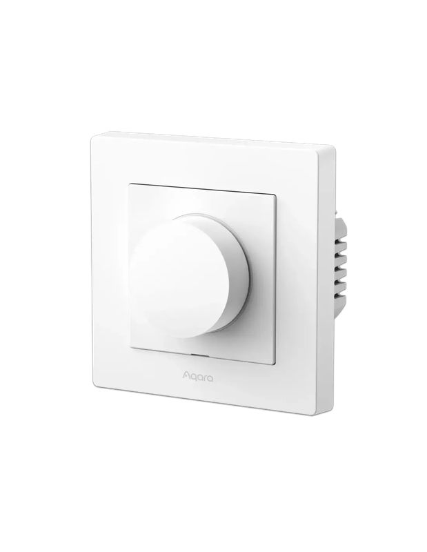 Aqara Dimmer Switch H2 EU 2 in 1 With Neutral & No Neutral (White) | AQ-CTRL-DIM-SW-WALL-W