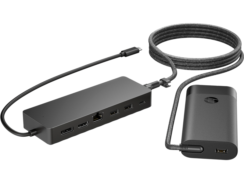 HP Universal USB-C Hub and Laptop Charger Combo |9H0H9AA