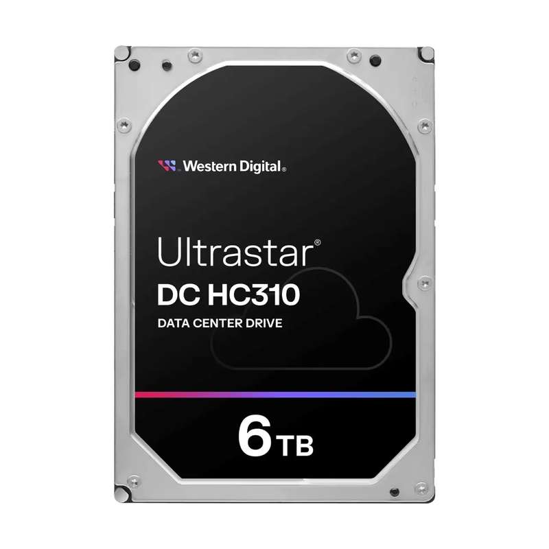 WD Ultrastar DC HC310 6TB SAS Data Center Server HDD