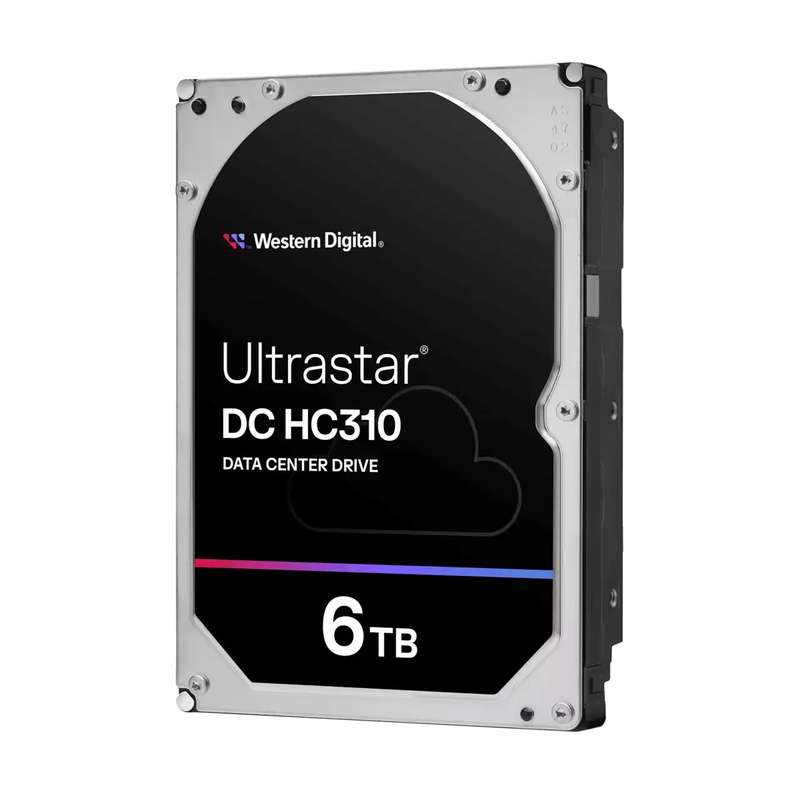 WD Ultrastar DC HC310 6TB SAS Data Center Server HDD