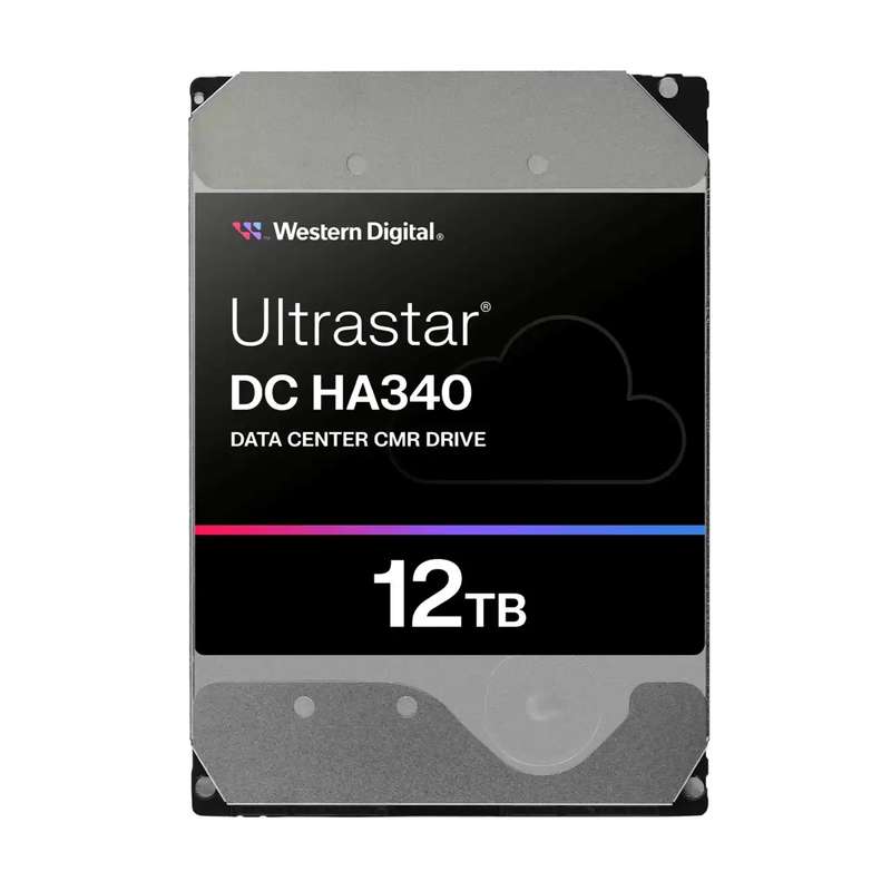 WD Ultrastar DC HA340 12TB SATA SE Data Center Server HDD