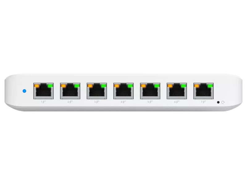 Ubiquiti UniFi Ultra 8 Port Gigabit 1 PoE Input and 7 PoE Out Switch | USW-Ultra